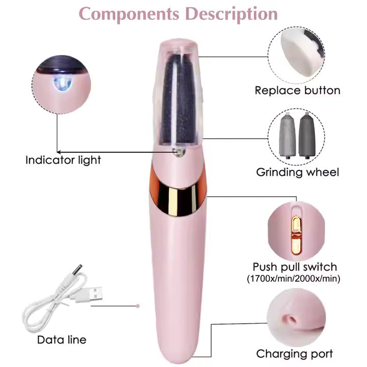 Electric Callus Remover Foot Care Tool for Smooth & Soft Feet