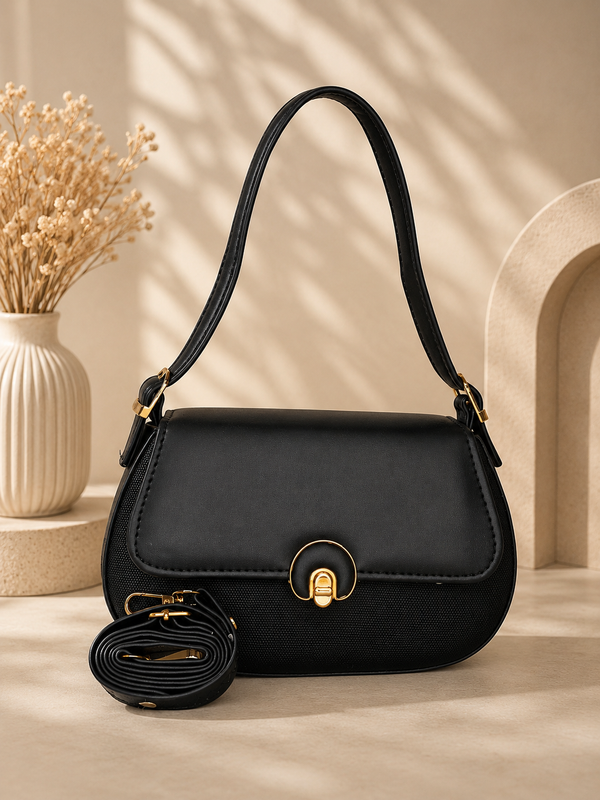 Classic Elegance Flap Sling Bag for Women