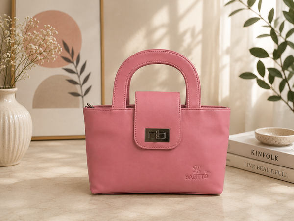 Bagitto Elegant Top Handle Sling Bag for Women