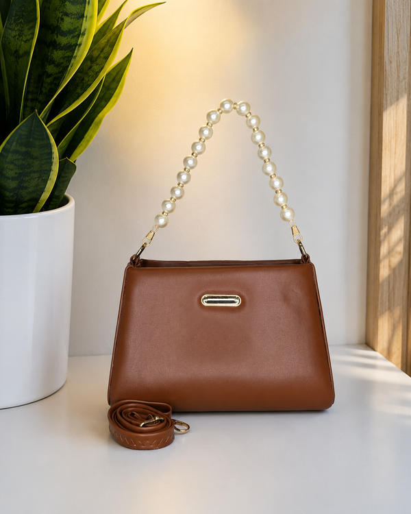 Pearl Grace Top Handle Sling Bag