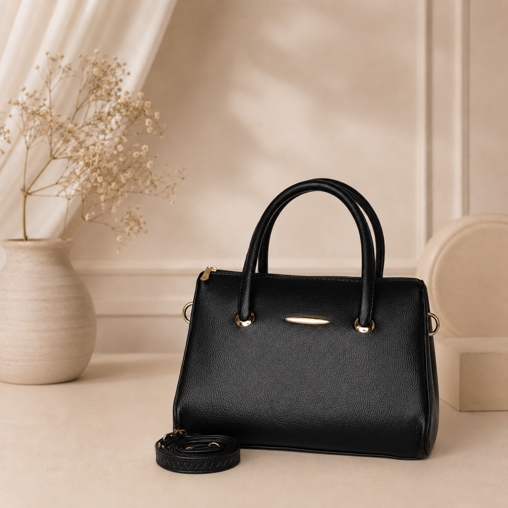 LuxeLine Top Handle Sling Bag