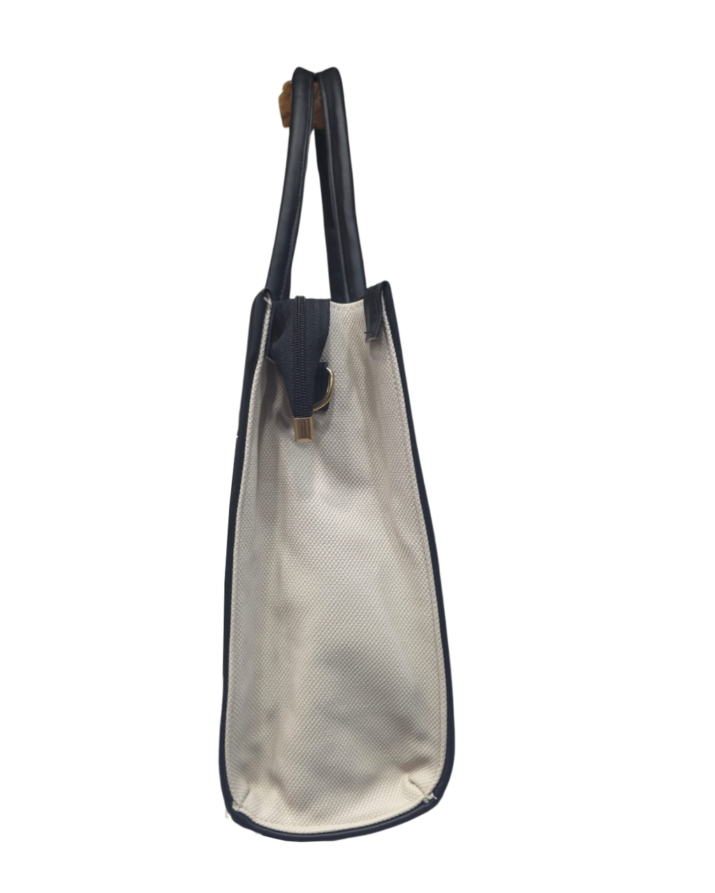 Elegant Shoulder Tote Bag with Zip Closure