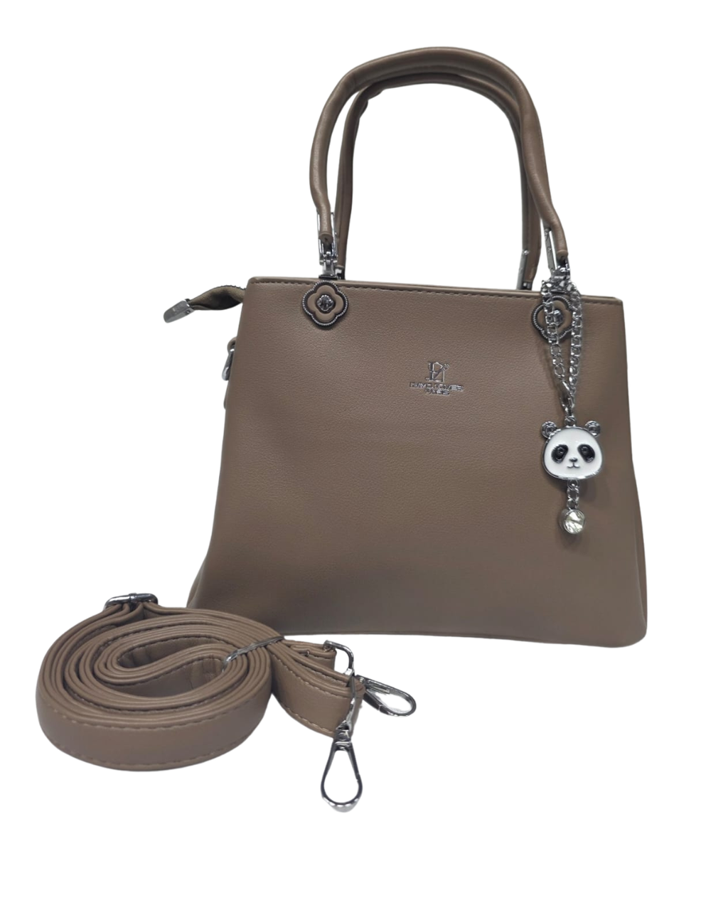 Elegant Panda Charm Handbag