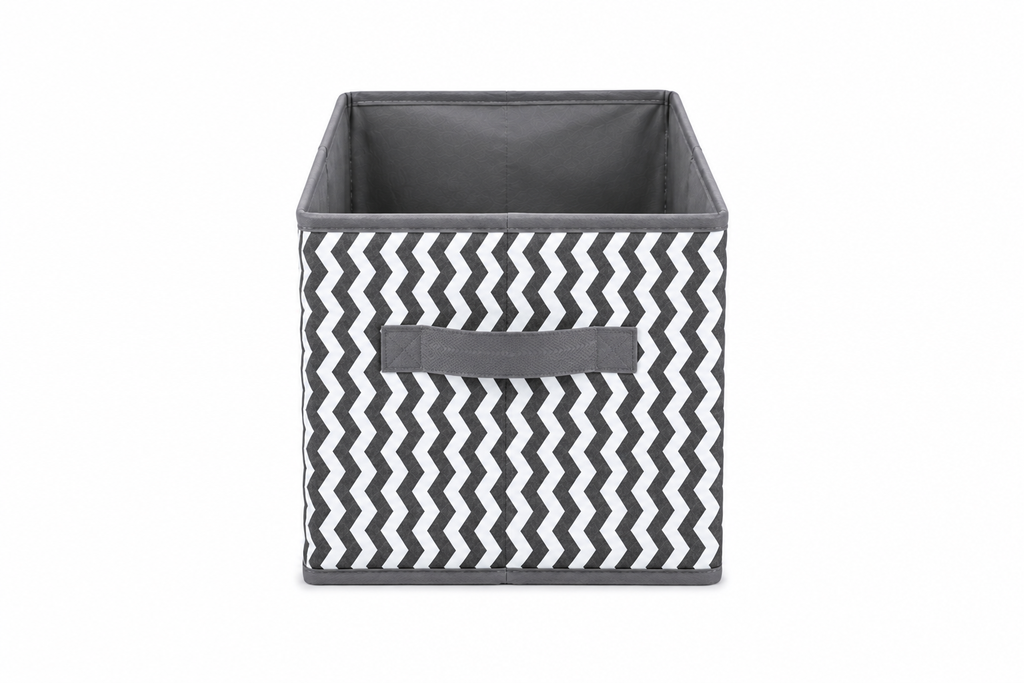Wardrobe Organizer for Clothes Storage | Foldable Storage Box (48 × 30 × 22 cm) | Rust-Free & Odour-Free | Stackable Multipurpose Fabric Organizer for Wardrobe, Closet, Home & Office