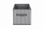 Wardrobe Organizer for Clothes Storage | Foldable Storage Box (48 × 30 × 22 cm) | Rust-Free & Odour-Free | Stackable Multipurpose Fabric Organizer for Wardrobe, Closet, Home & Office