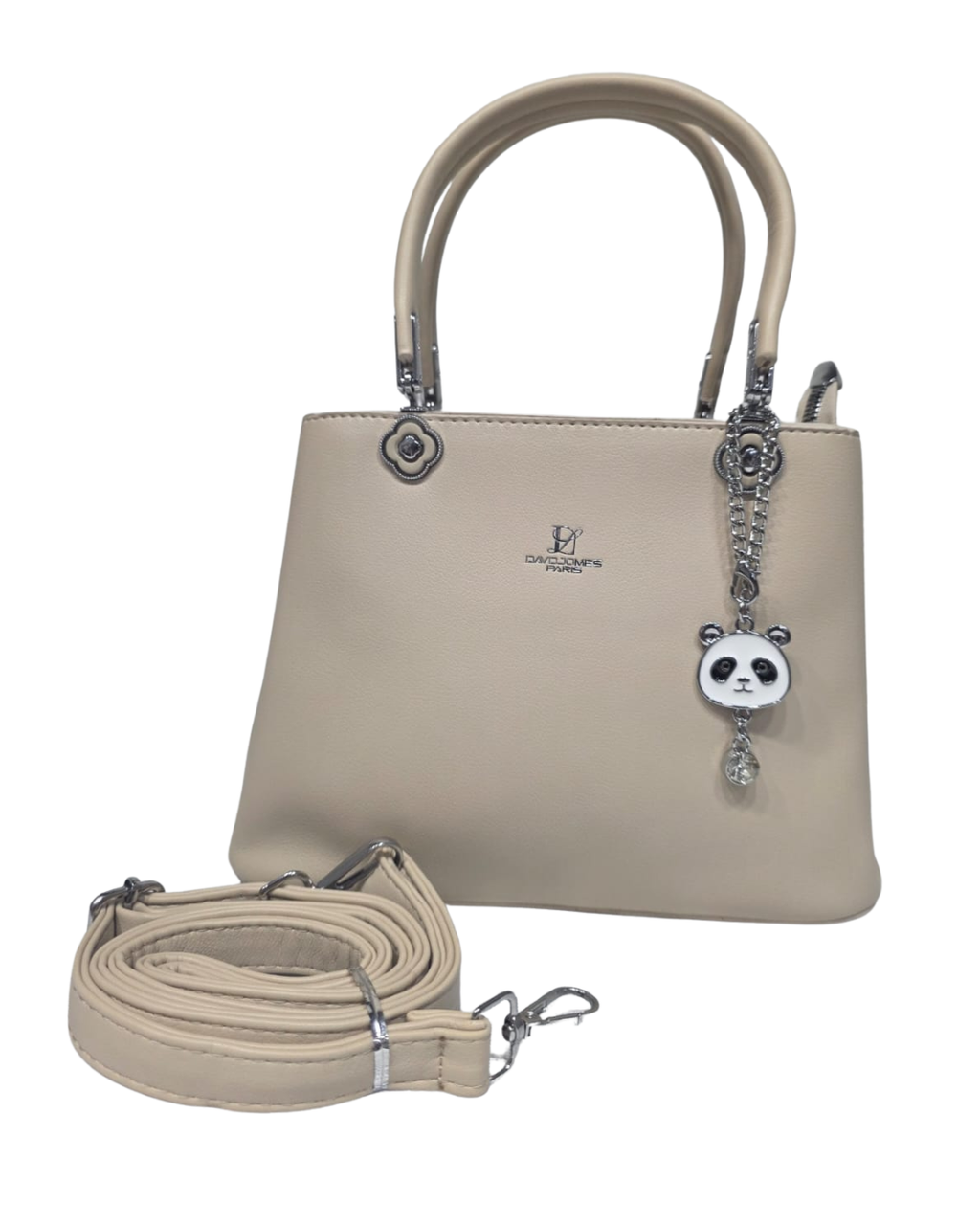 Elegant Panda Charm Handbag