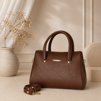 LuxeLine Top Handle Sling Bag