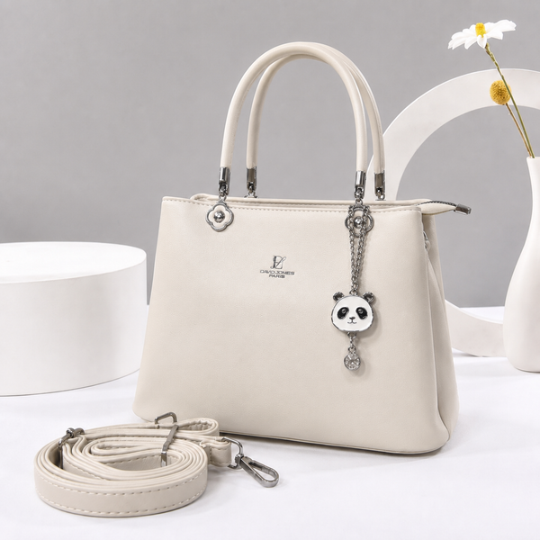 Elegant Panda Charm Handbag
