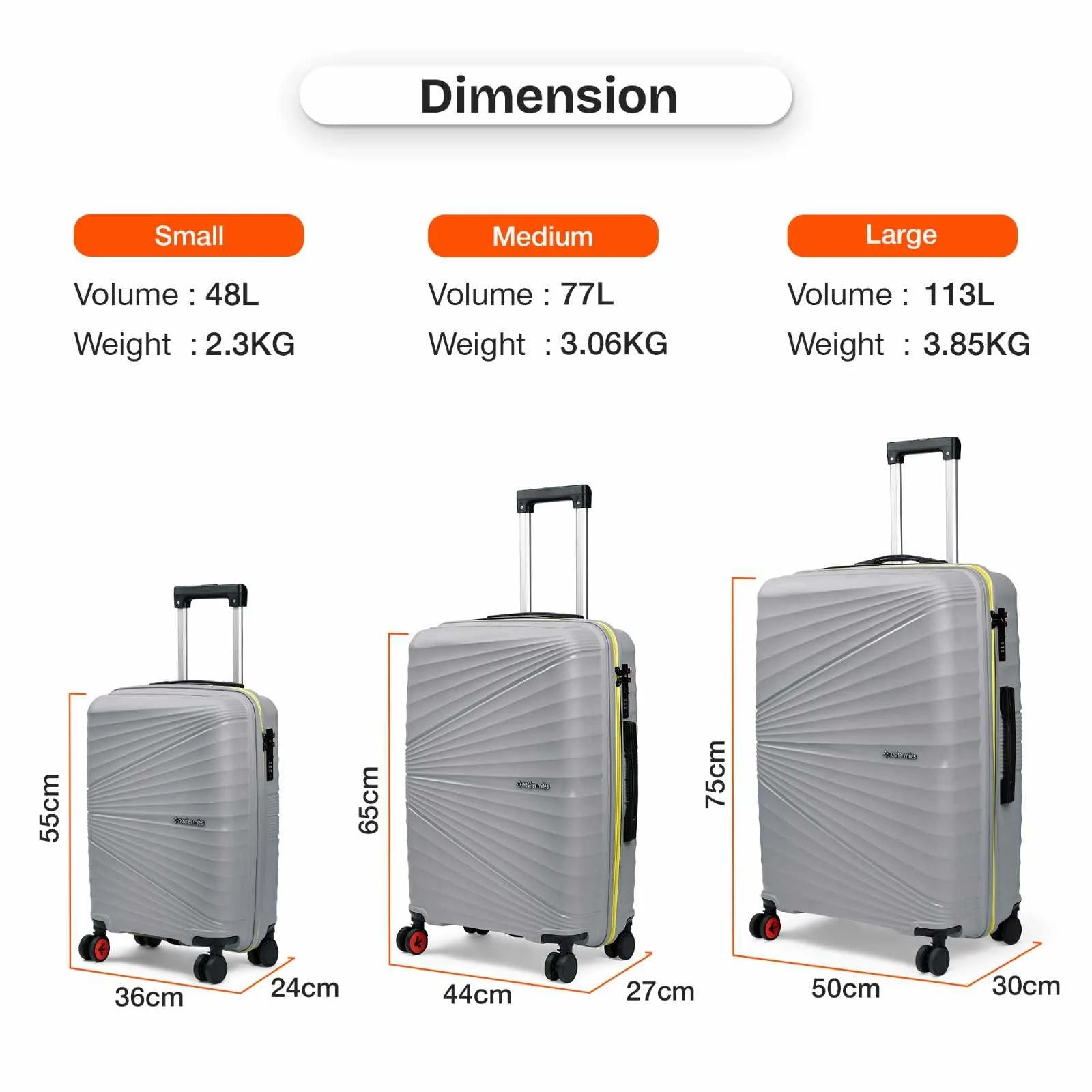 Nasher Miles Golden Gate Trolley Bag