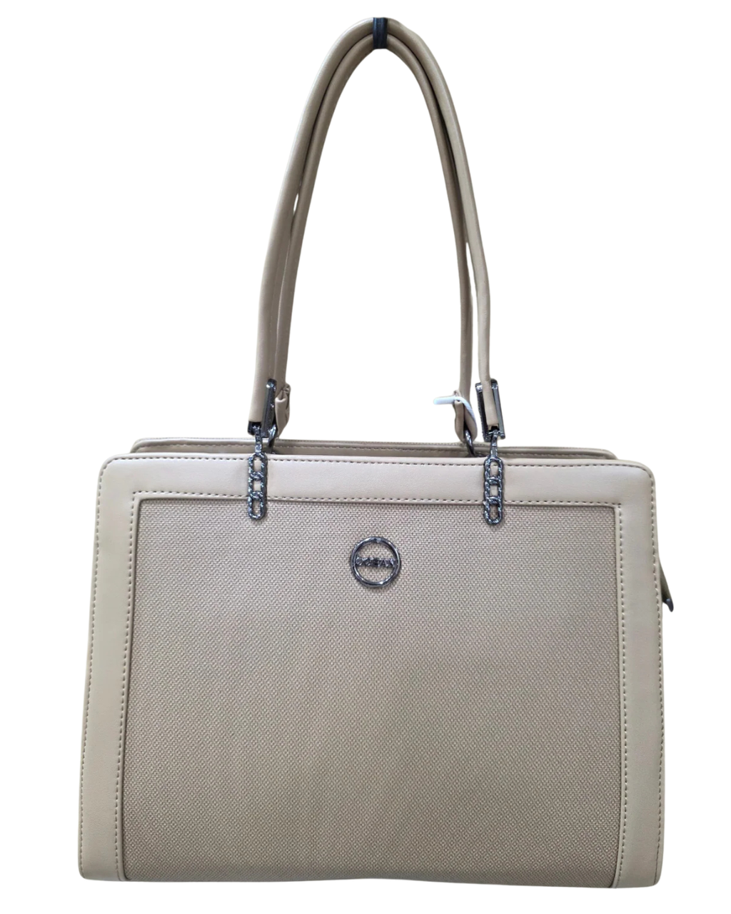 Textured Panel Tote Bag