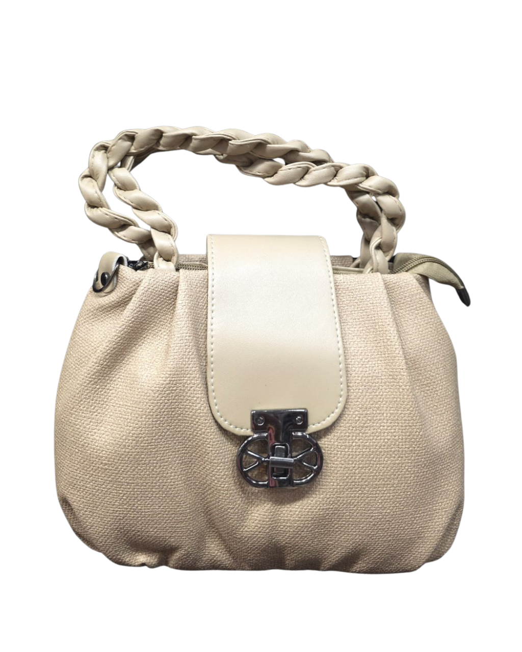 Bagitto Luxe Weave Top Handle Sling Bag for Women
