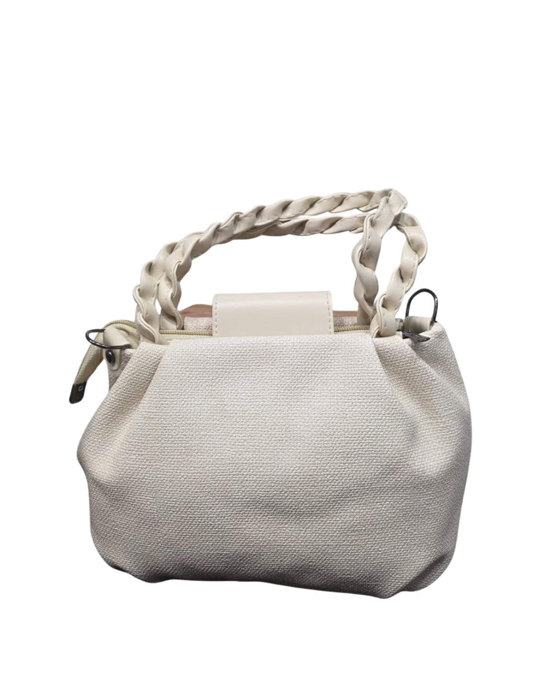 Bagitto Luxe Weave Top Handle Sling Bag for Women