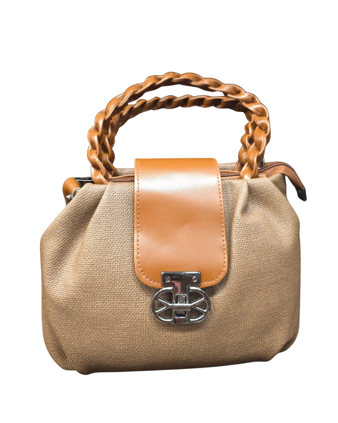 Bagitto Luxe Weave Top Handle Sling Bag for Women