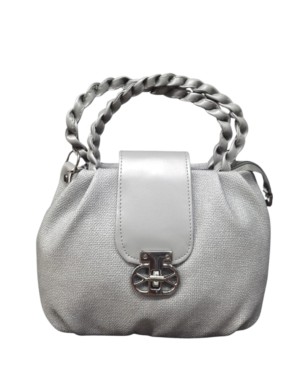 Bagitto Luxe Weave Top Handle Sling Bag for Women