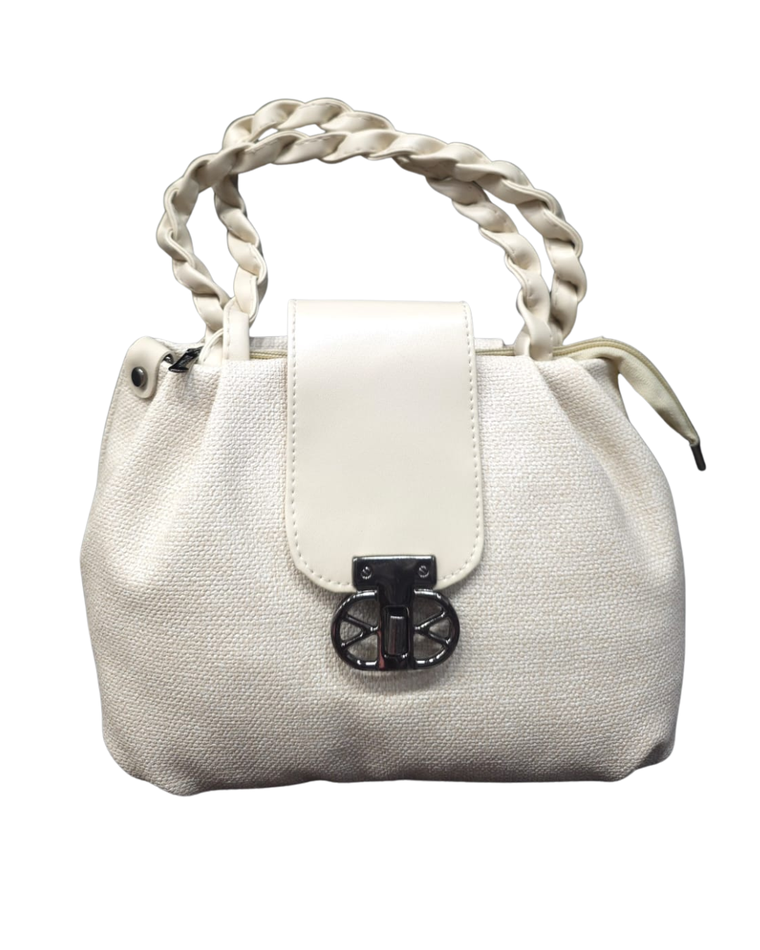 Bagitto Luxe Weave Top Handle Sling Bag for Women