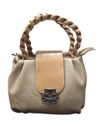 Bagitto Luxe Weave Top Handle Sling Bag for Women
