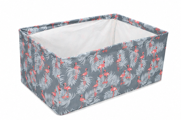 Foldable Wardrobe Storage Organizer Box | Rust-Free & Odour-Free Clothes Organizer | Stackable Fabric Storage Bin for Wardrobe, Closet, Shelves, Home & Office