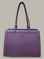 Textured Panel Tote Bag
