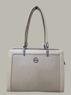 Textured Panel Tote Bag