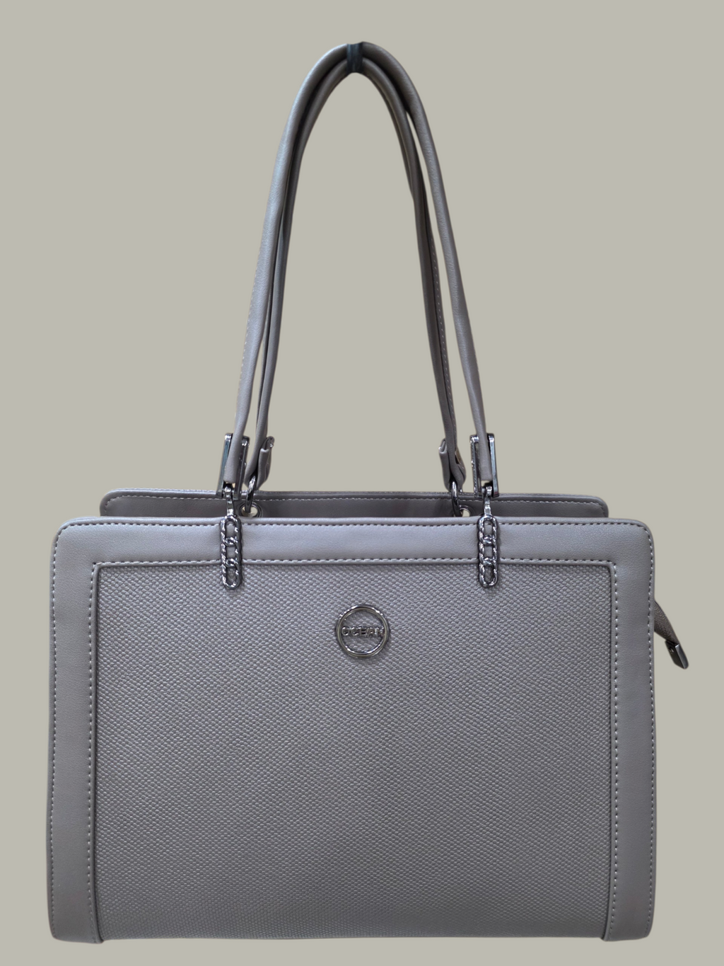 Textured Panel Tote Bag